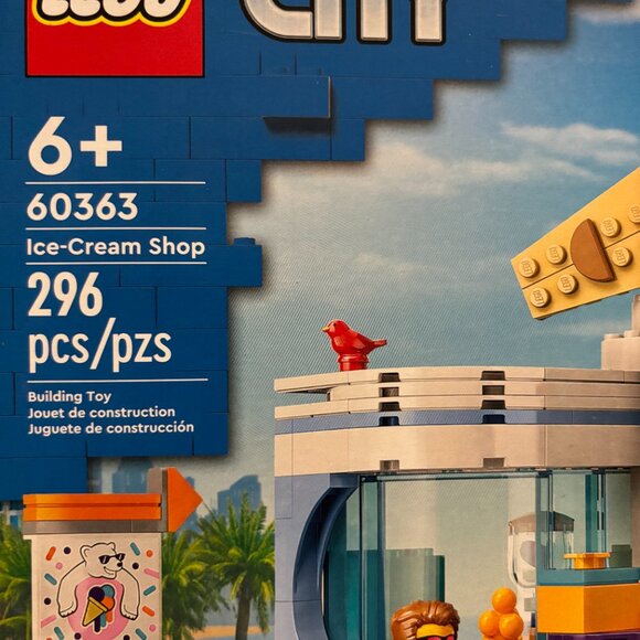 NEW Official Lego City Ice-Cream Shop Set #60363 - 296 Pieces - Picture 2 of 11